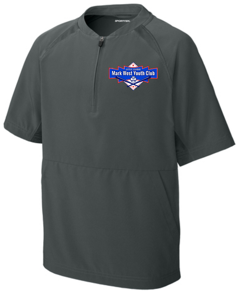 Sport-Tek® Youth Repeat 1/2-Zip Short Sleeve Jacket