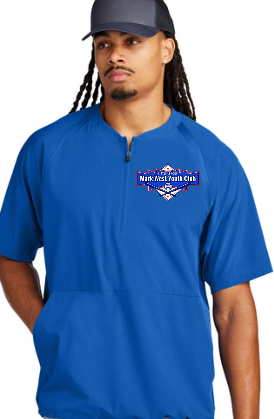 Sport-Tek® Repeat 1/2-Zip Short Sleeve Jacket