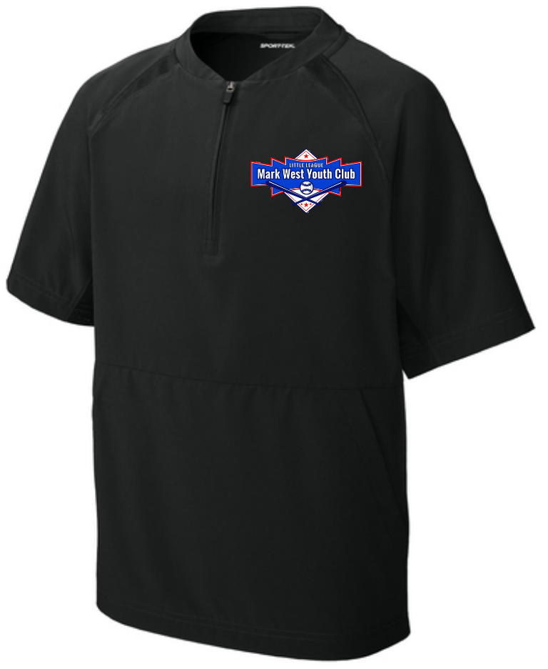 Sport-Tek® Youth Repeat 1/2-Zip Short Sleeve Jacket