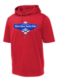 Sport-Tek Sport-Wick Fleece Short Sleeve Hooded Pullover